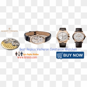 Replica Vacheron Constantin Watches - Analog Watch, HD Png Download - watches png images