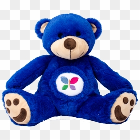 Olly Cuddlings - World - Teddy Bear, HD Png Download - blue teddy bear png