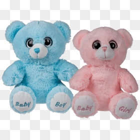Stuffed Toy, HD Png Download - blue teddy bear png