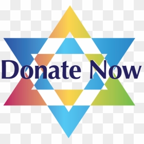 Click Here To Donate For Purim - Triangle, HD Png Download - donate now button png