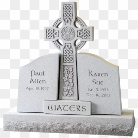 Waters, Paul - Cross - Headstone, HD Png Download - cross designs png