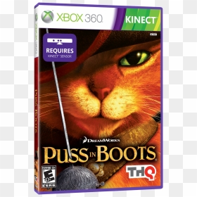 Kinect Puss In Boots Xbox 360, HD Png Download - ashley benson png pack