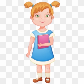 Focus Clipart Girl Education - School Girl Clipart Png, Transparent Png - education girl png