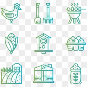 Smart Farming Simple Icon Png, Transparent Png - farmer png images