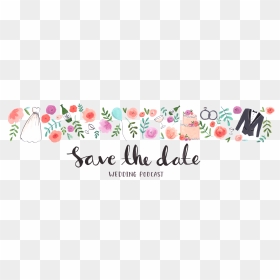 Wedding Banner Png - Save The Date Png, Transparent Png - hardik swagat png