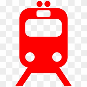 Red Train Icon Vector, HD Png Download - rupee vector png