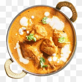 Butter Chicken Top View Png, Transparent Png - rice plate thali png