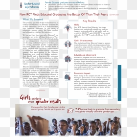 19 Winter Newsletter2, HD Png Download - education girl png