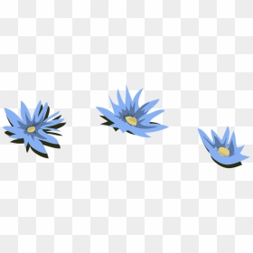 Egypt Flower Graphic, HD Png Download - blue flower vector png