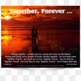 This Is The English Version Of Poster Design - Poster, HD Png Download - together forever png
