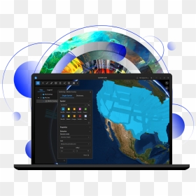 Screenshot, HD Png Download - 3d world globe png