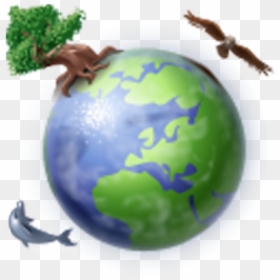 Globe Icon, HD Png Download - 3d world globe png