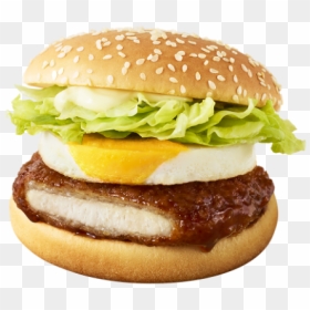 とんかつ て り たま, HD Png Download - mcdonalds burger png