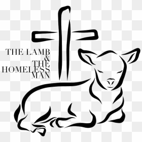 Mobirise - Lamb And Cross, HD Png Download - homeless man png