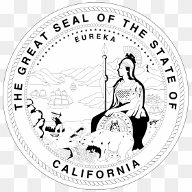 California State Seal Png - Original Seal Of California, Transparent Png - california state seal png