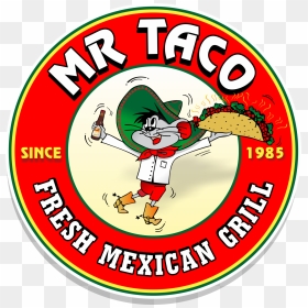 Mr Taco San Marcos Logo, HD Png Download - mexican taco png
