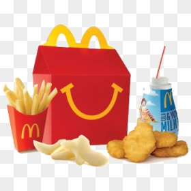 Mcdonalds French Fries Transparent - Happy Meal From Mcdonald's, HD Png Download - mcdonalds burger png