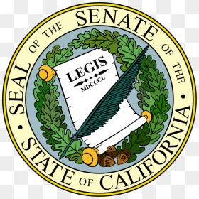 California Seal Of The Senate - Seal Of The California State Senate, HD Png Download - california state seal png