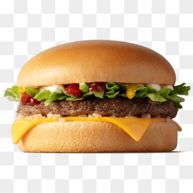 Deluxe Cheeseburger Mcdonalds Nz, HD Png Download - mcdonalds burger png