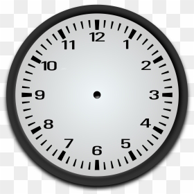 Blank Clock Clip Arts - Quarter Past 4 Clock, HD Png Download - blank icon png