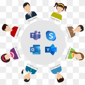 Imagenes De Trabajo Social Comunitario, HD Png Download - sharepoint logo png