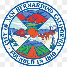 Seal Of San Bernardino, California - City Of San Bernardino, HD Png Download - california state seal png