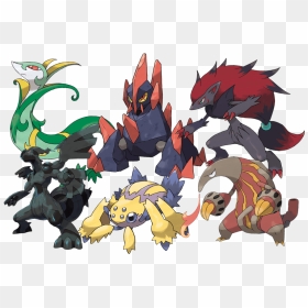 Pokemon Go Gen 5 Release - Pokemon Zoroark, HD Png Download - bisharp png
