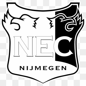 Nec Nijmegen Logo Black And White - Nec Nijmegen Png Logo, Transparent Png - nec logo png