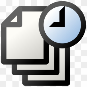 Inkscape Icons Document Open Recent - Recent File Icon Png, Transparent Png - document icons png