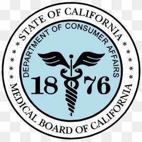 Medical Board Of California Seal, HD Png Download - california state seal png