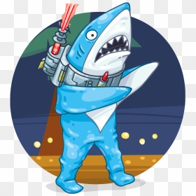 Shark , Png Download - Cartoon Shark, Transparent Png - left shark png
