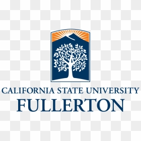 Csuf Logo Stacked Rgb - Cal State Fullerton Png, Transparent Png - california state seal png