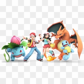 Ssb Ultimate Pokemon Trainer, HD Png Download - pokemon trainers png