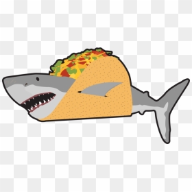 Shark Eating A Taco Clipart , Png Download - Shark Eating Clipart, Transparent Png - left shark png