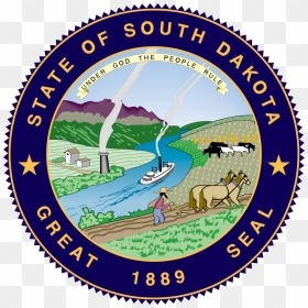 Great Seal Of South Dakota, HD Png Download - california state seal png