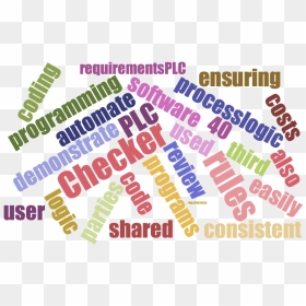 Itris Wordcloud - Circle, HD Png Download - checker pattern png