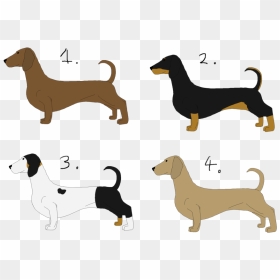 Dachshund Puppy Dog Breed Hound Clip Art - Dachshund, HD Png Download - weiner dog png