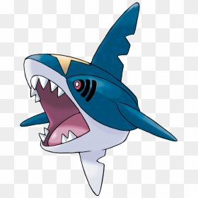 Sharpedo Pokemon, HD Png Download - left shark png