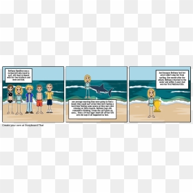 Tiger Shark Attack Bethany Hamilton, HD Png Download - left shark png