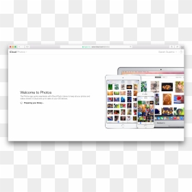 Icloud Photo Library Preparing - Apple Photo Library, HD Png Download - icloud png