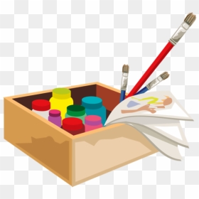 Crayons Stylos Pinterest Preschool - Painting For Kids, HD Png Download - craft supplies png