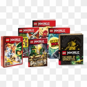 Ninjago Book Of Spinjitzu, HD Png Download - lego ninjago png