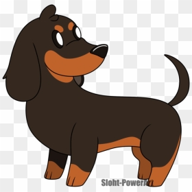 Collection Of Free Dachshund Drawing Cute Download - Cute Wiener Dog Drawing, HD Png Download - weiner dog png