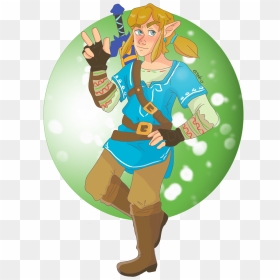 Have This Blessed Boy - Cartoon, HD Png Download - link botw png