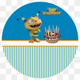 Henry Hugglemonster, HD Png Download - peppa pig cumpleaños png