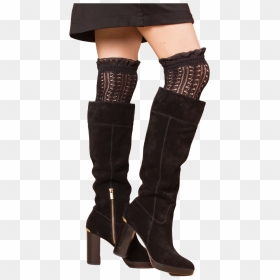 Knee-high Boot, HD Png Download - vintage lace png