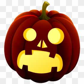 Jack-o'-lantern, HD Png Download - evil pumpkin png