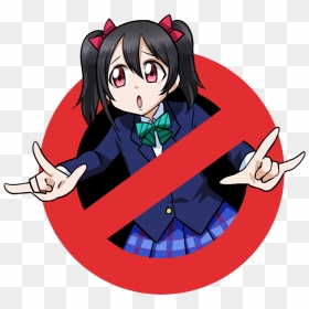 Yazawa Nico Drawn By Aiai (okiraku Rough Nisshi) - Cartoon, HD Png Download - nico nico nii png