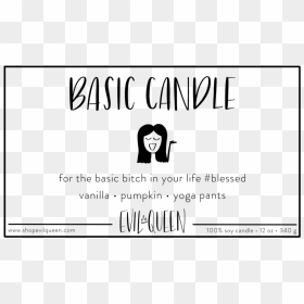 Vanilla And Pumpkin Scented Vegan Soy Candle Label - Cartoon, HD Png Download - evil pumpkin png