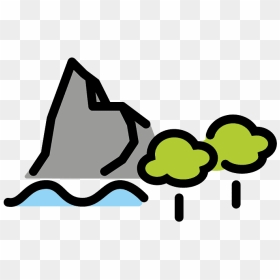 National Park Emoji Clipart - Clip Art, HD Png Download - beach emoji png